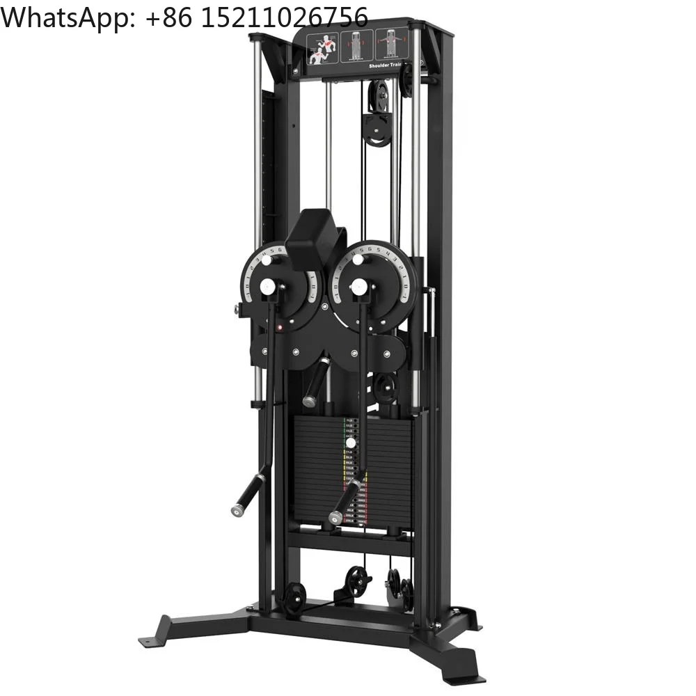 Standing Lateral Raise with Weight Stack Selectorized  Standing Multi-flight Machine  Standing Fly Chest&Back