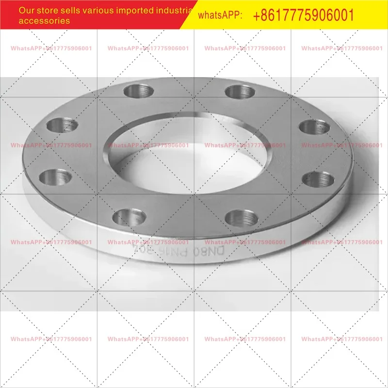 304 stainless steel flange HG5010-58 mechanical part negative differential forging flat welding flange plate flat welding PN16