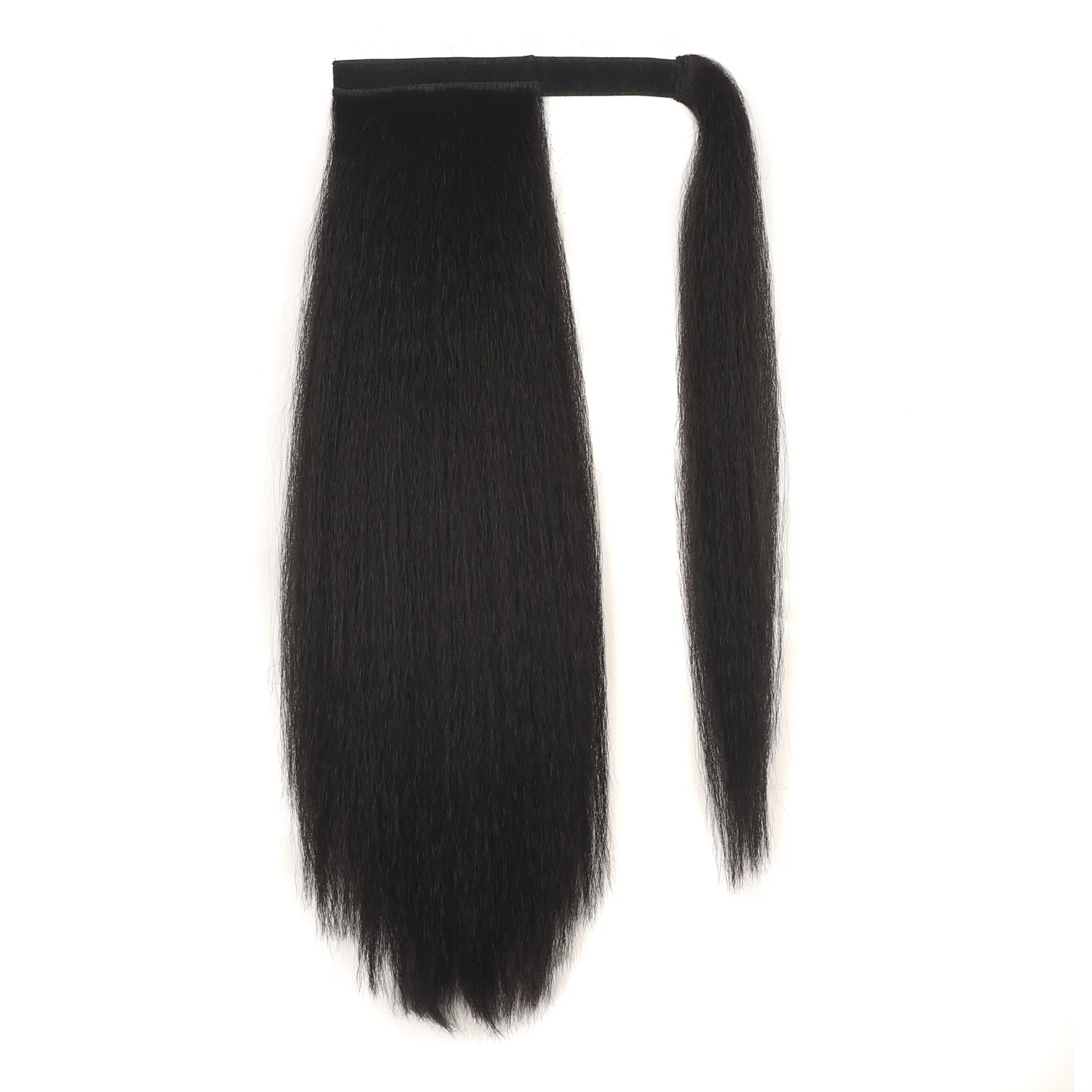 Women's 18 Inch Kinky Curly Ponytail Extension Fluffy Synthetic Hairpiece  Wrap Around Drawstring Ponytail for Daily Party Use