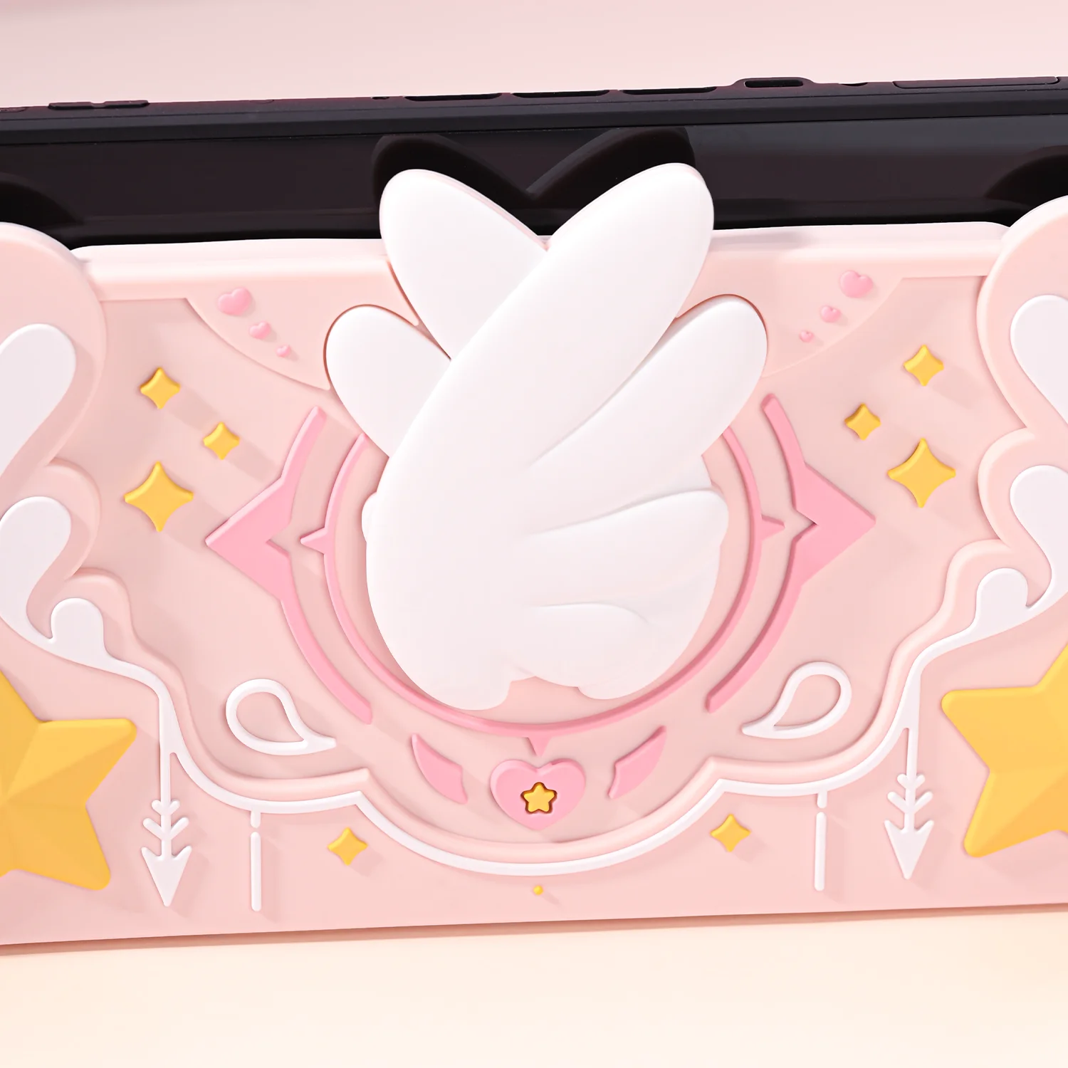 غطاء حماية GeekShare متوافق مع قاعدة شحن Switch 2، وواقي لوحة الواجهة الناعمة من سلسلة Star Wings