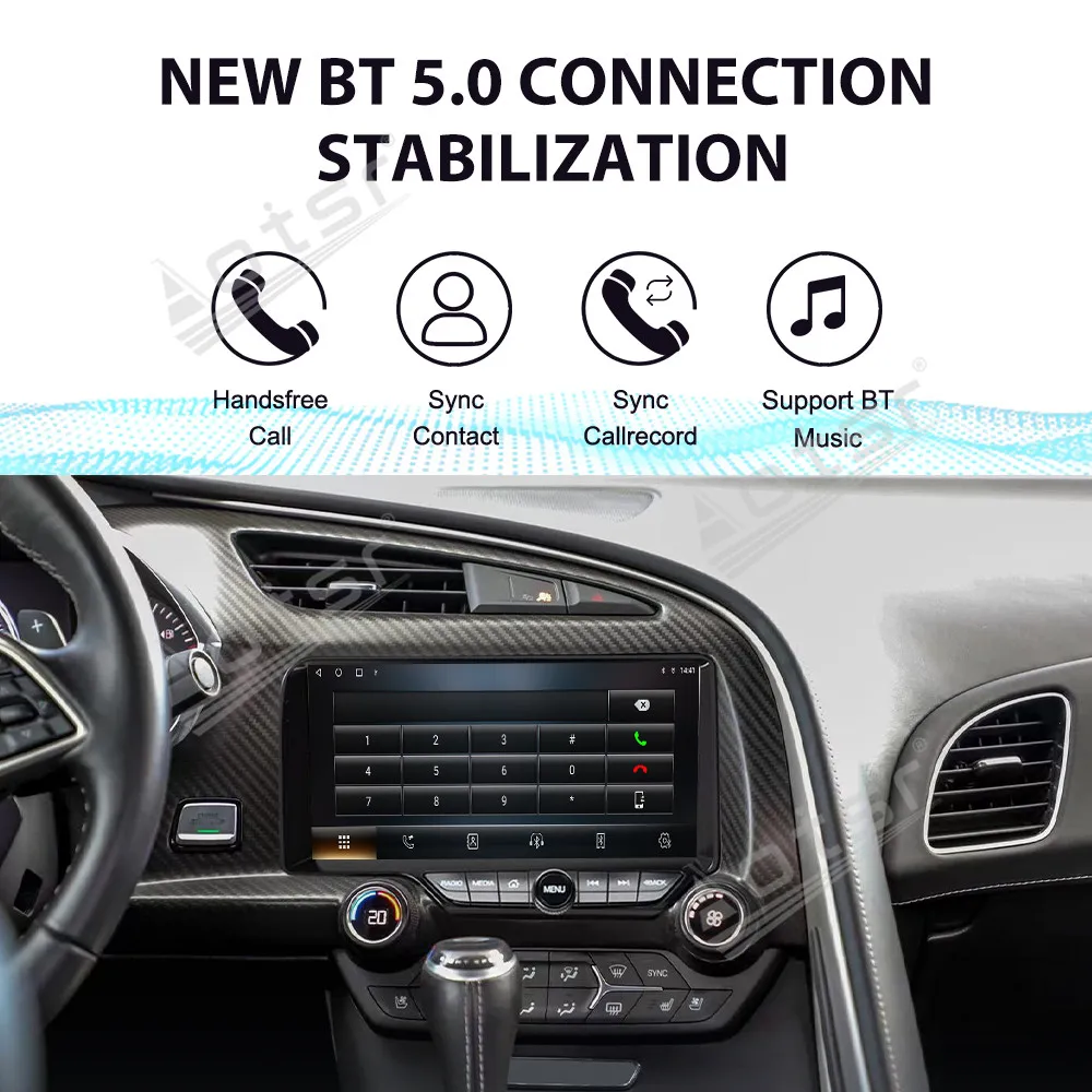 8 + 256G أندرويد 13 CarPlay مشغل راديو السيارة GPS نافي لشروليه كورفيت C7 2013-2020 AutoRadio ستيريو الوسائط المتعددة carplay وحدة #5