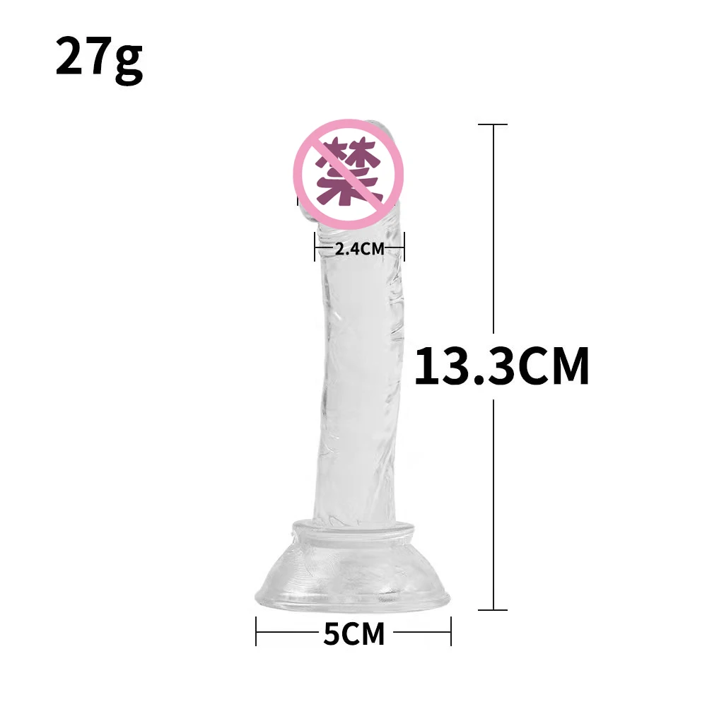 Realistic Dildo With Suction Cup Jelly Dildos Sex Toys For Woman Men Fake Dick Penis Anal Butt Plug Erotic Massage Pussy 18+