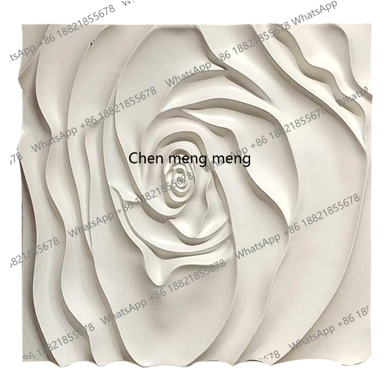 غرفة المعيشة الحديثة نحت الخشب عالي الإحساس معلقة اللوحة فيلا الديكور البدني اللوحة غرفة نوم بسيطة