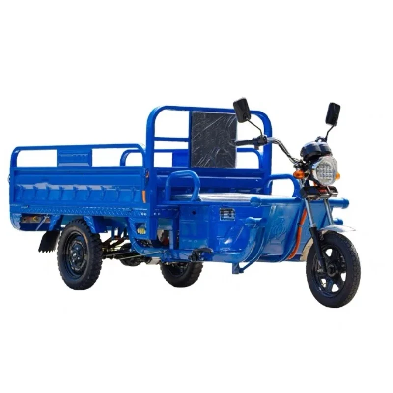 2024 Hot Selling Three Wheel Drive Adult Electric Tricycle Cargo Heavy Loader 1 Ton Weight