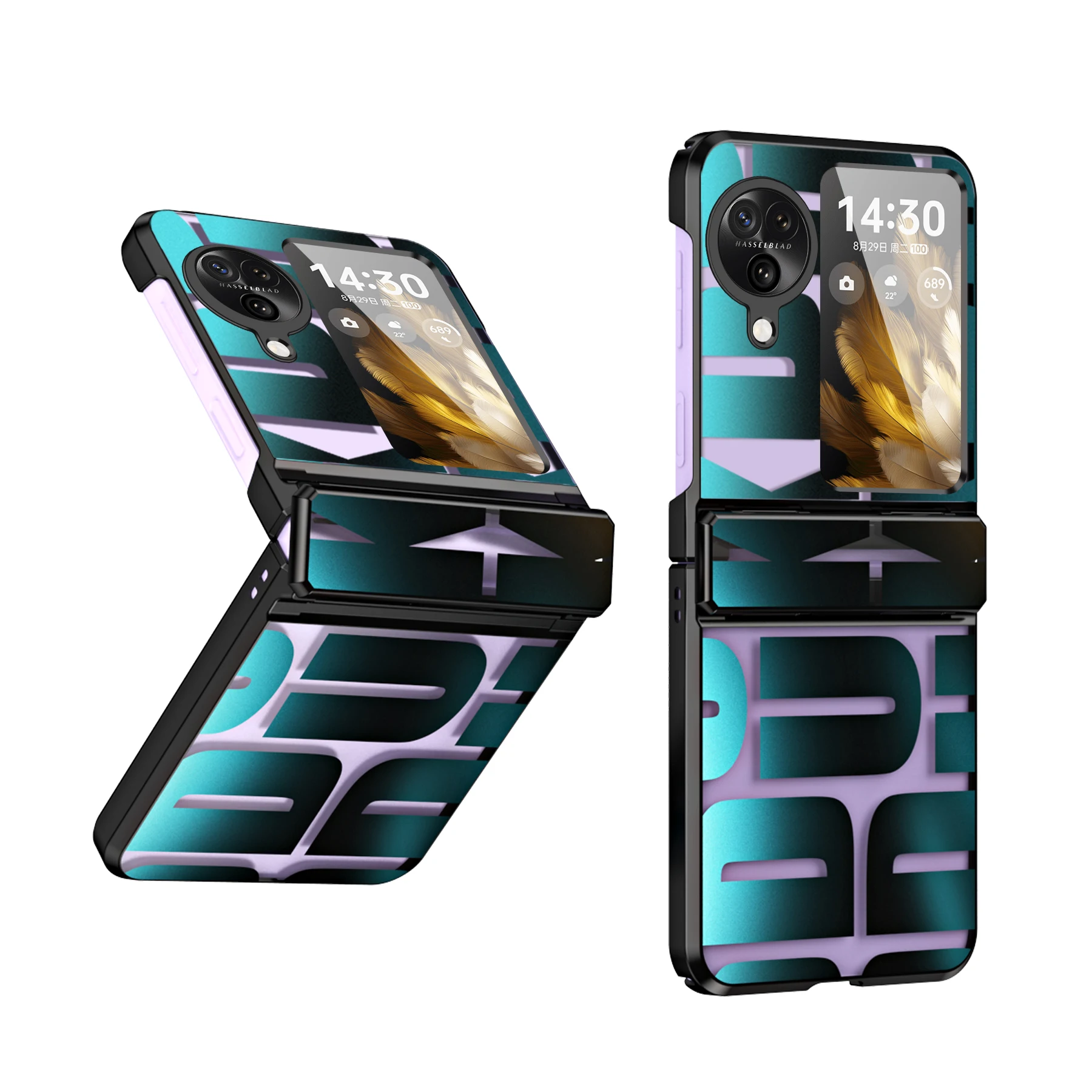 

Phone Protective Shell for OPPO Find N3 Flip Trendy Brand Series