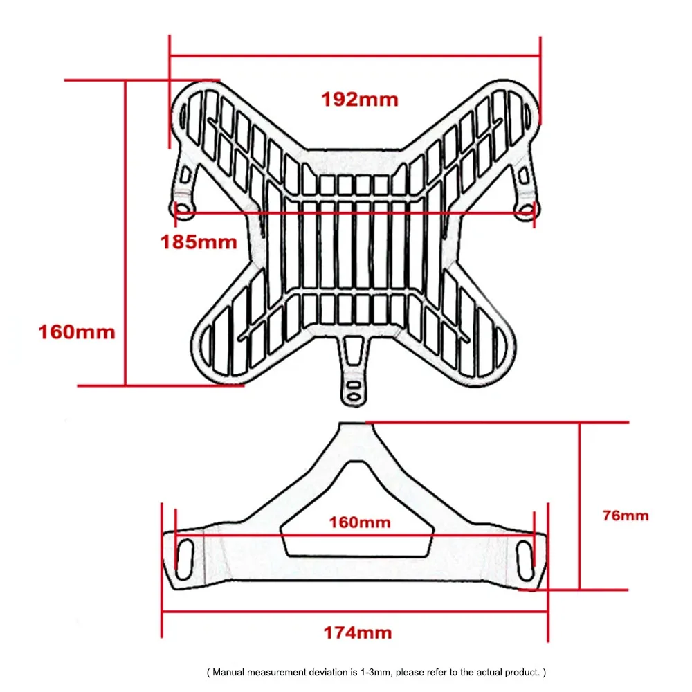 Protector de faro delantero de motocicleta, cubierta protectora de rejilla para BMW R1300GS, R1300 GS, r1300gs