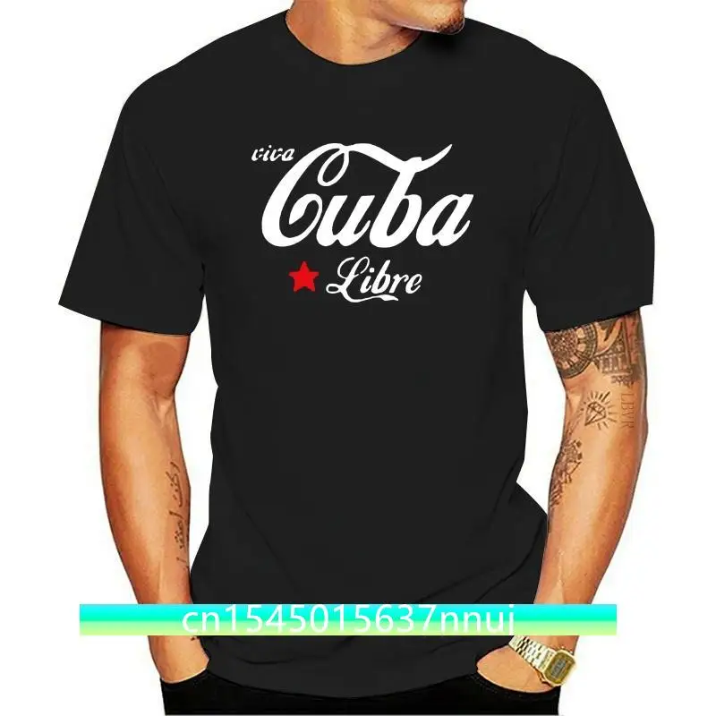 

New 2021 Fashion Men T-shirt Cuba Star Logo Top Tees