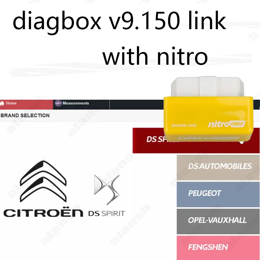 最新のDiagbox V9.150 PSAプジョー・シトロエン・DS車修理診断