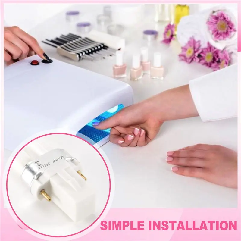 4 X 9W Nail UV Light Bulb Tube Replacement For 36W UV Curing Lamp Dryer-[A04I Tools] view 6