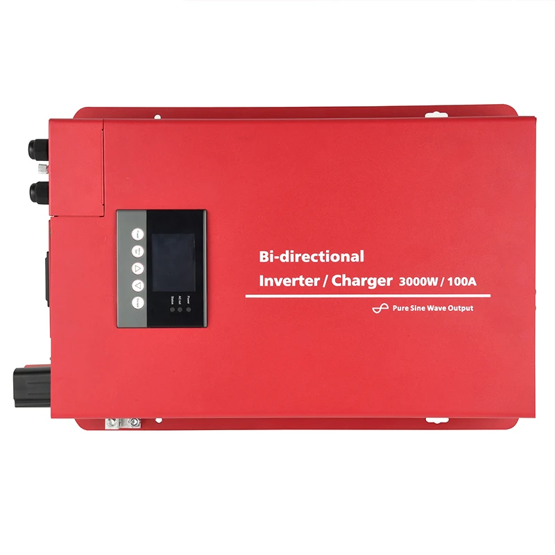 Efficient power inverter 3kw surge power 6kw 12v 24v to 220v power inverter pure sine wave inverter