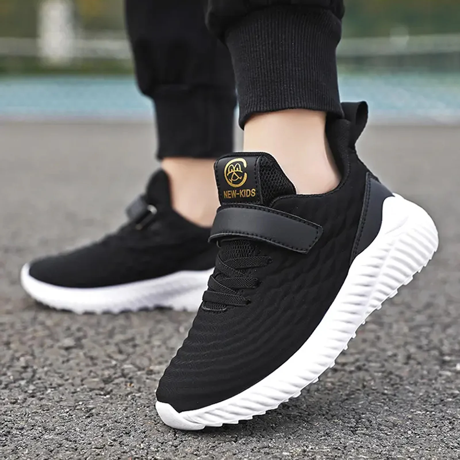 Kids Shoes Running Girls Boys School Spring Casual Sports breathable non slip Sneakers Basketball