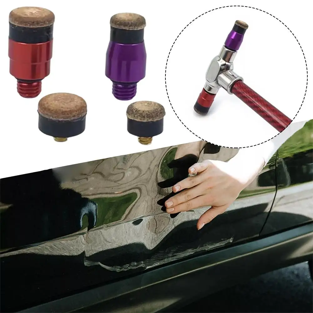 New Car Dent Repair Pit Suction Pit Tapping Hammer Leveling Hammer Leveling Pen PDR Tapping Leather Head Tool