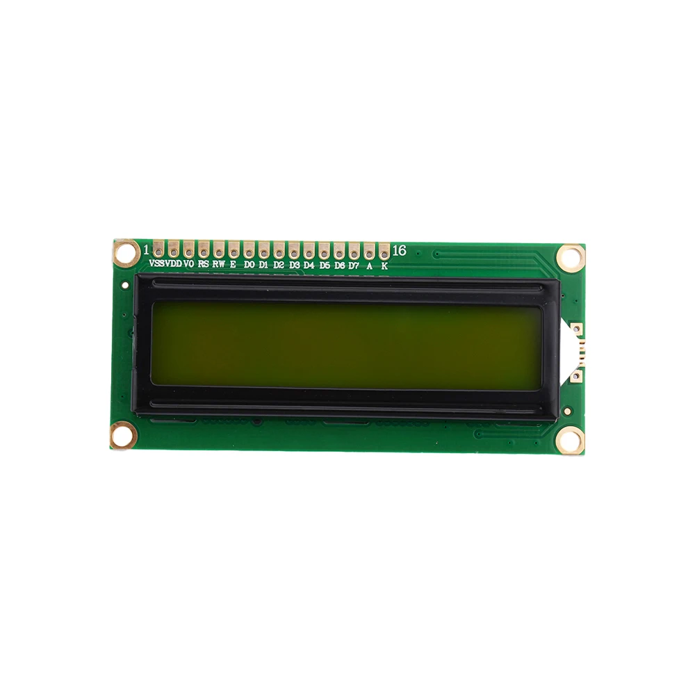 1602LCD Module Blue/Yellow Screen LCD IIC/I2C 16x2 English Japanese Character Display Module 1602 3.3V SPLC780D Controller
