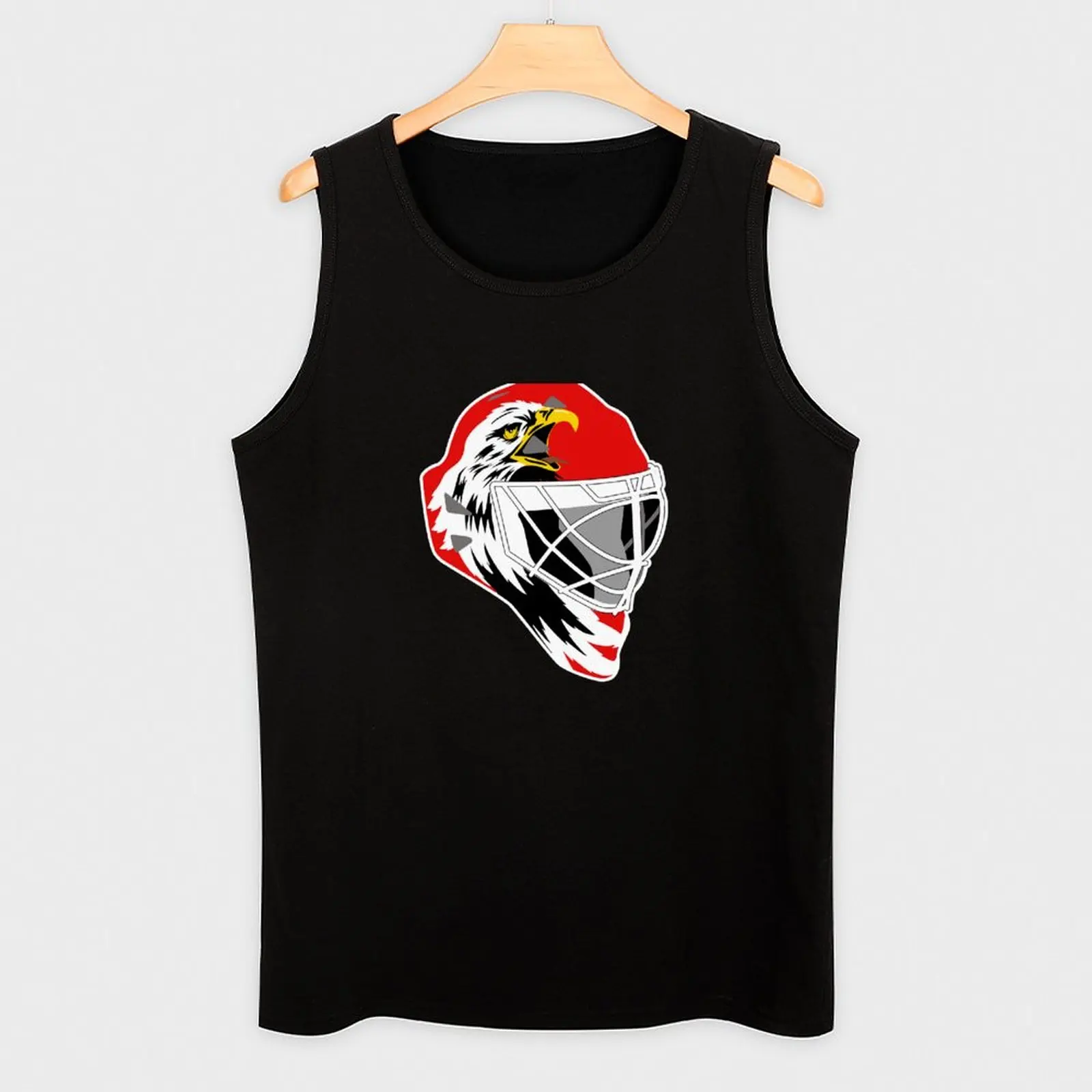 Ed Belfour Mask Tank Top gym wear men anime gym clothing sleeveless shirts image 3
