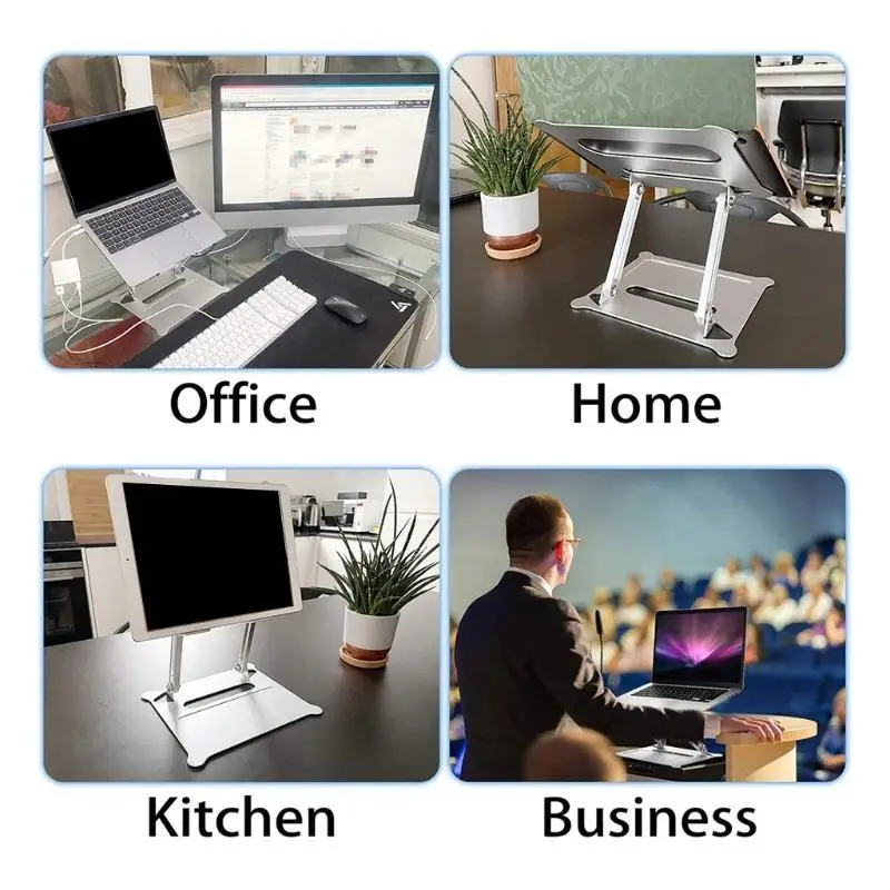 

Notebook Riser for Desk Portable Computer Stand Multi-Angle Stand Phone Stand