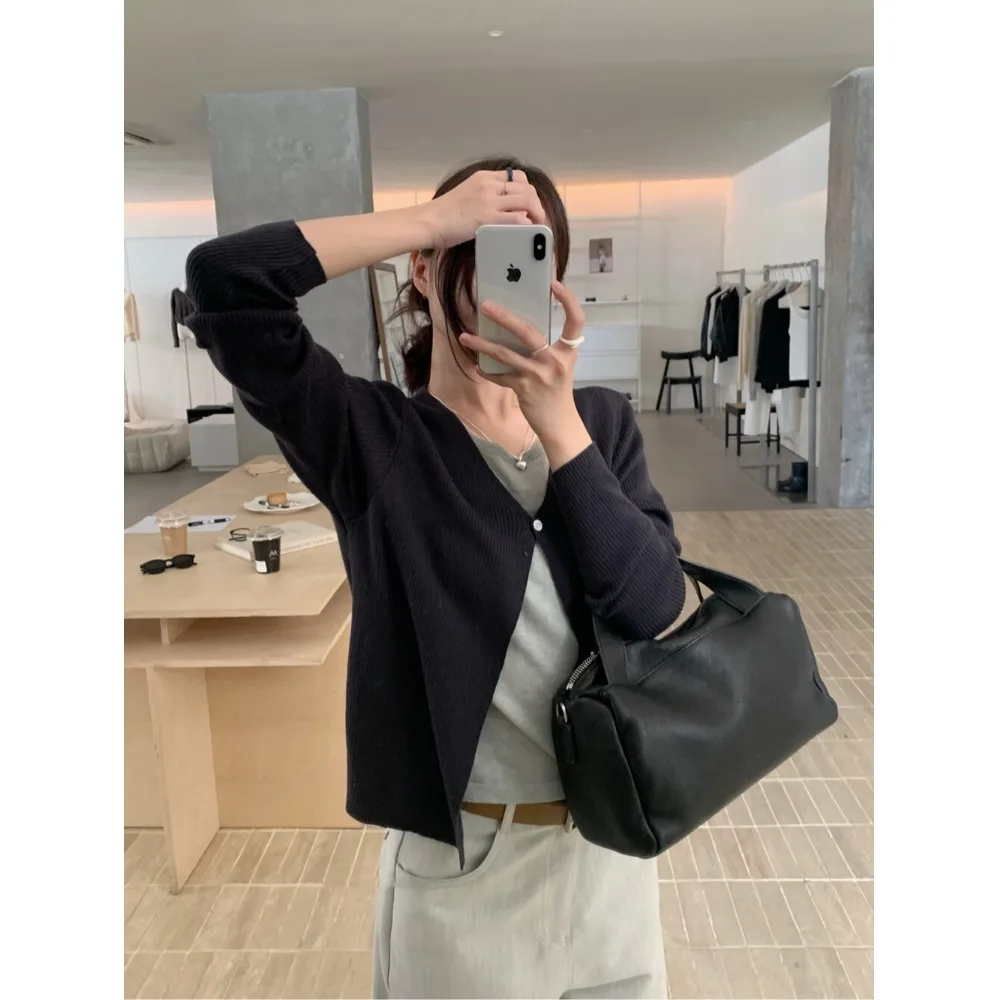 

Faionable Knitted Sweater Women's Patchwork Sli Autumn Spring Winter Top Medium Softn Regular Fit Online Exclusive