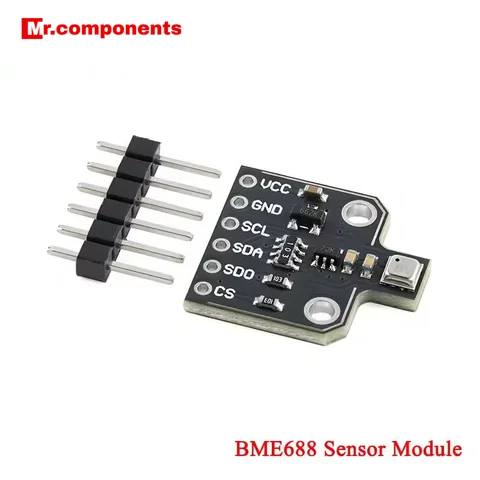 1pc BME688 BME680 Gas Air Humidity Pressure Temperature Sensor Environmental Sensor Module ZY-BME280 BME688 BME680 Chip New