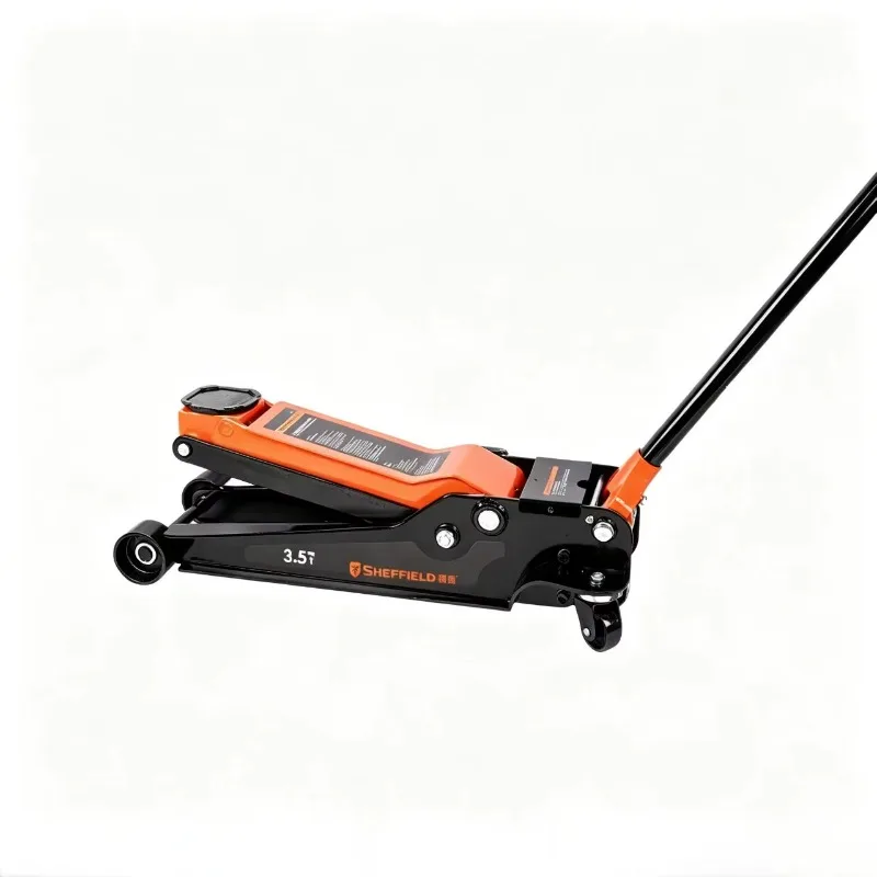Steel Shield Horizontal Hydraulic Jack Lifting Tools 1-10T Capacity Car/SUV Repair Tire-Change Tool Model S160023 Mainland China