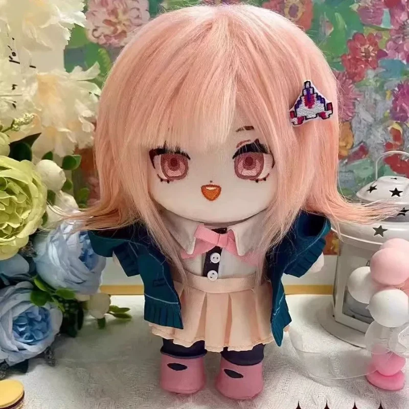 

Danganronpa Chiaki Nanami 20cm Posable Skeleton Cotton Doll Plush Toy Collectible Keychain Decoration Holiday Gift