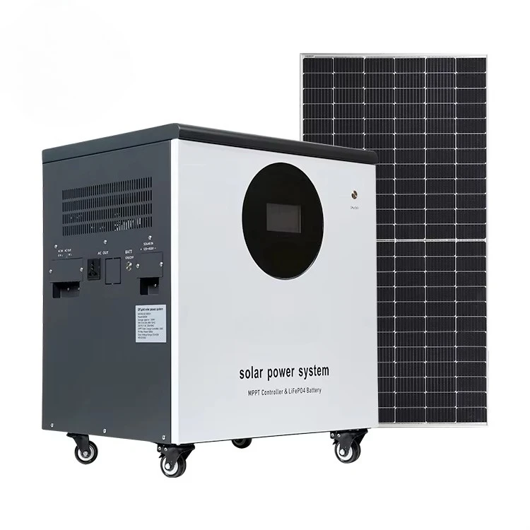 Hot Sales 3kw 6kw 12kw Mppt Charging Mode App Control Portable Home Solar Energy System