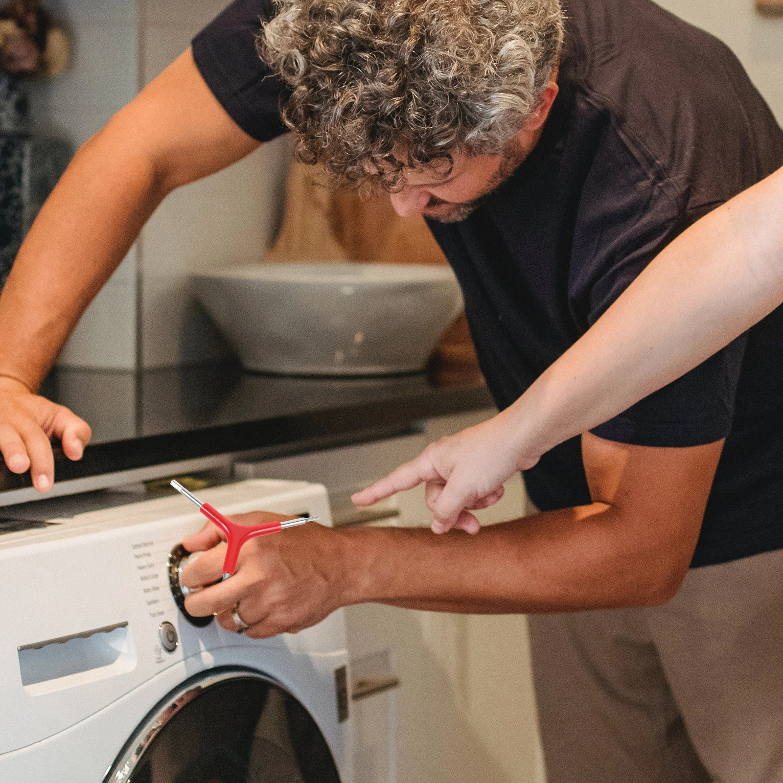 

2Pcs Bike Repair Tool Y-Shaped 4 5 6mm 3-Way Wrench Durable Lightweight Bike Repair Tool Outdoor Use Y Shape Wrench