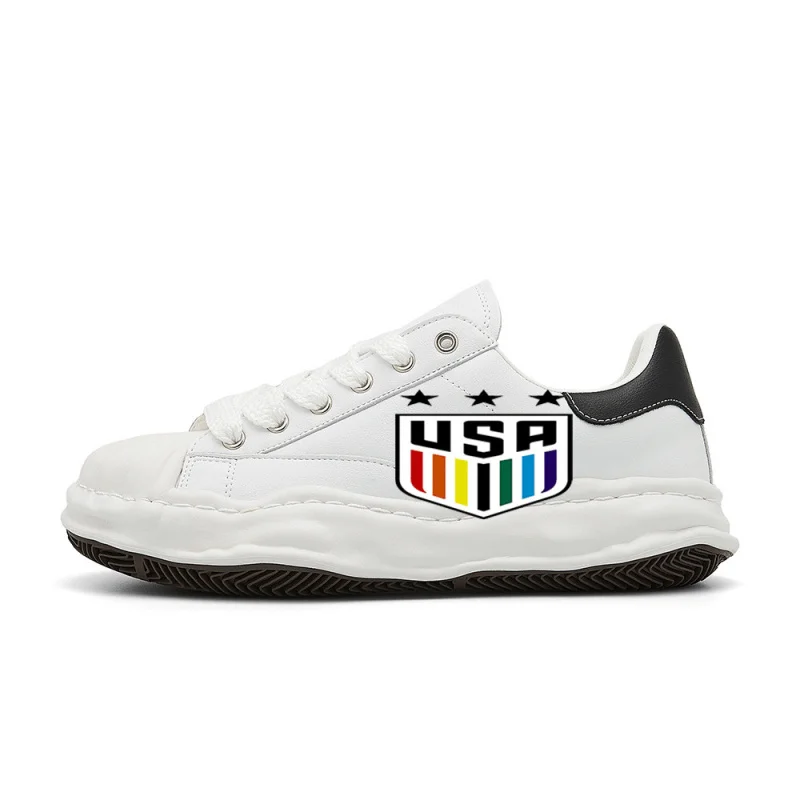

USWNT PRIDE retro fashion street sneakers are designed to be retro, stylish, comfortable, and versatile, suitable for street fas