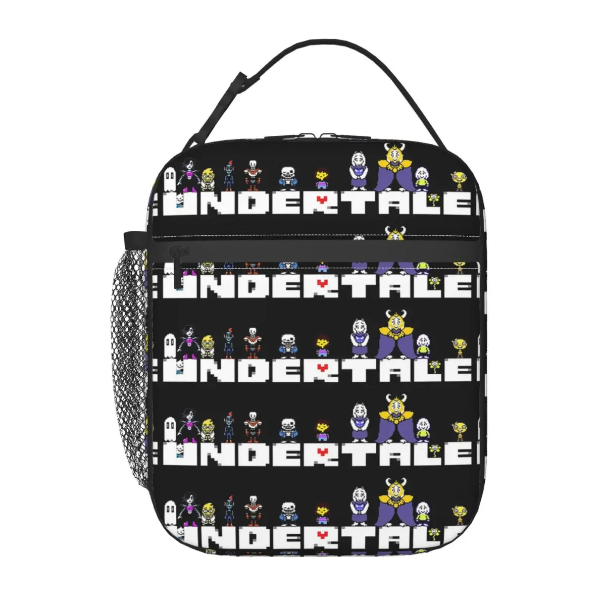 Graphic Video Game Undertale Monster Friend Insulated Lunch Bag for Women Kids Portable Food Boxes Thermal Lunch Box Tote