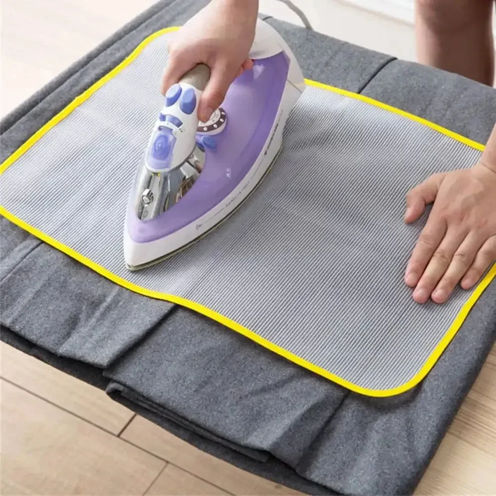 10/1 PCS Anti-Crush Pad Iron Random Color Laundry Products Cloth Protective Press Mesh Insulated Ironing Board Cushion Cover