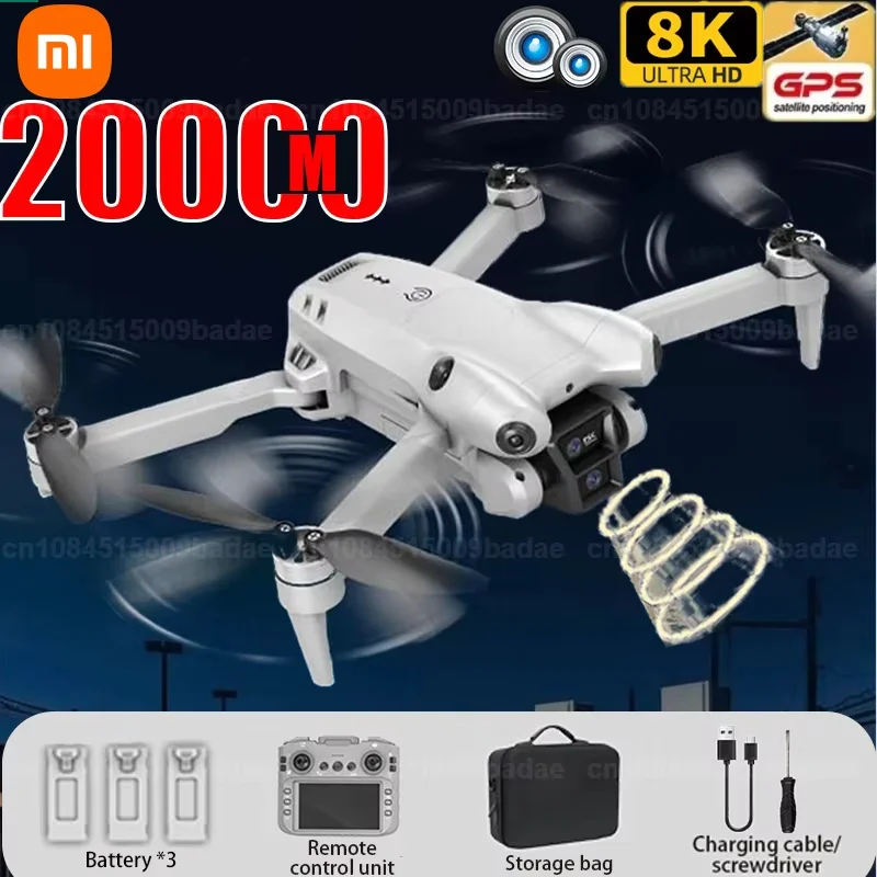 OPPO S101 Дрон 8K HD Профессиональный 5G WiFi с двойной камерой 120 °   Широкоугольный БПЛА ESC с экраном Квадрокоптер для предотвращения препятствий 20000M