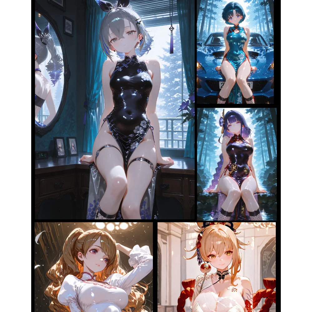 2025 Newest Goddess Cheongsam Saint 7 Waifu A5 Boards Goddess Story Collection Card Swimsuit Bikini Booster Box Habbies Gift
