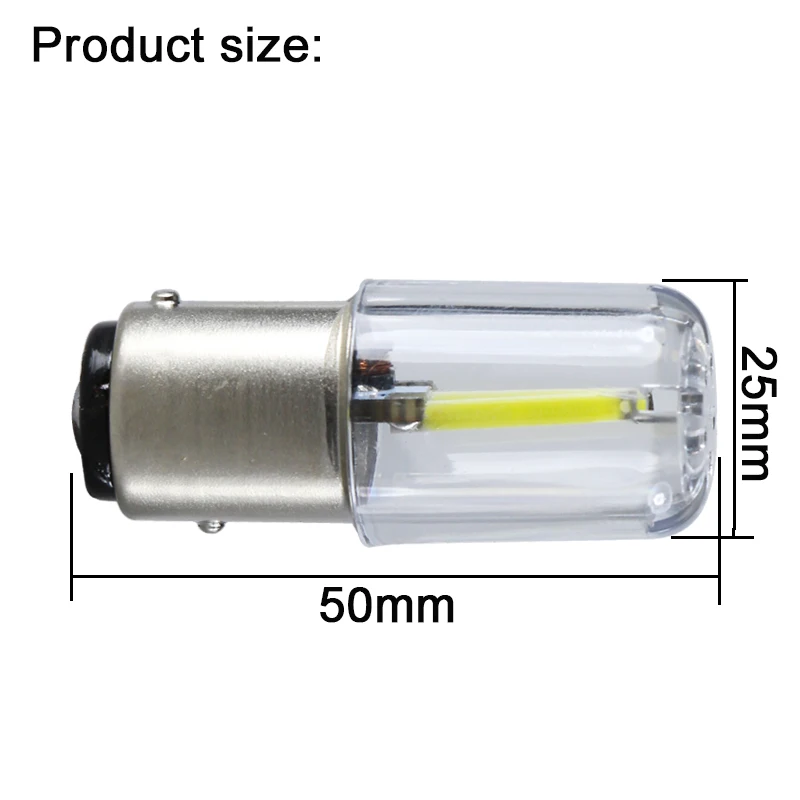 Bombillas Led Interior Car Light BA15S 1156 BAY15D BA15D 1157 BAZ15D 2W COB 12v 24v Canbus Auto Truck Bus Lamp Turn Signal Bulb