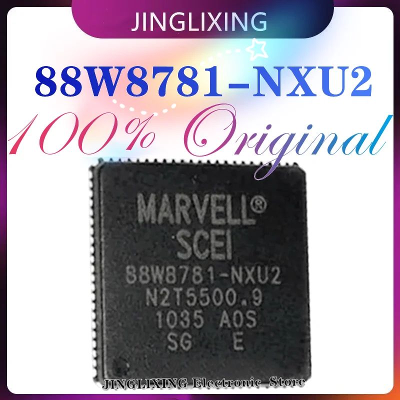 1pcs/lot New Original 88W8781-NXU2 88W8781 QFN 88W8781 NXU2 in stock