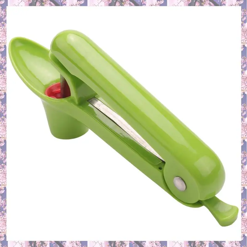 L73A 2025-2 Pcs Cherry Pitter Or Stoner, Olive Pitter Remover, Cherry Core Or Seed Remover Fruits Gadgets Tools(Green)
