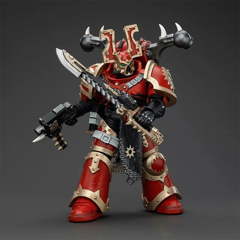 JOYTOY Warhammer 40K World Eaters Action Figure 1/18 Scale Khorne Berzerker ทหารรูปตุ๊กตาของเล่นเครื่องประดับเด็กของขวัญเด็ก