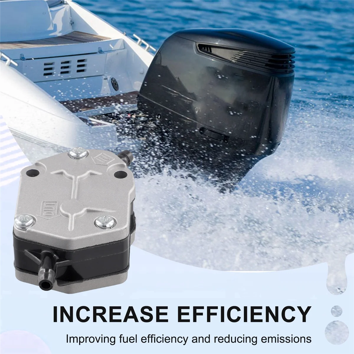 

A76M_1 pcs Fuel Pump Assembly For Suzuki Outboard 60Hp DT25 DT40 DT55 DT60