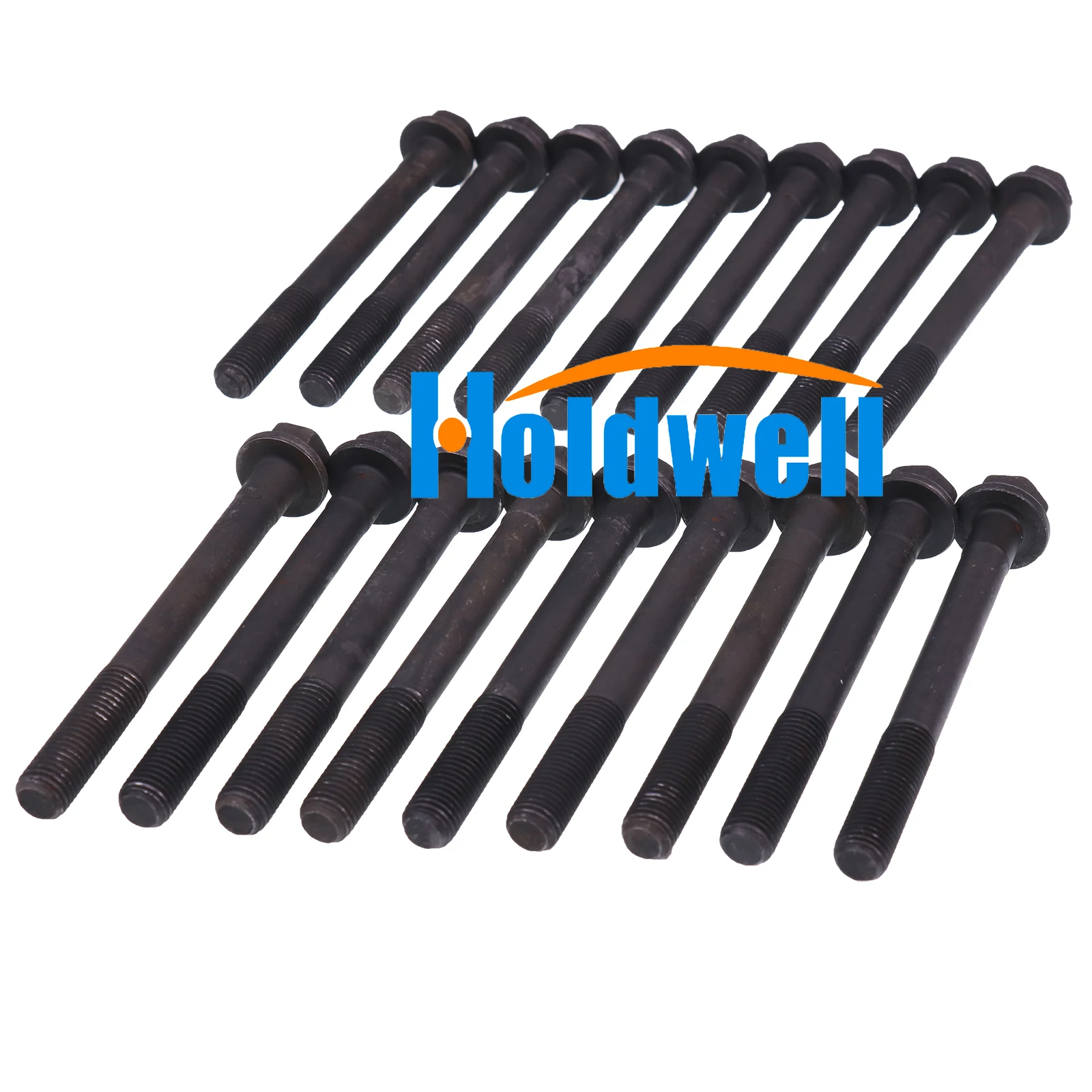 

Holdwell 18PCS Cylinder Head Bolt 129150-01200 12915001200 for Yanmar Engine 4TNE84 4TNE88 4TNV84 4TNV84T 4TNV88