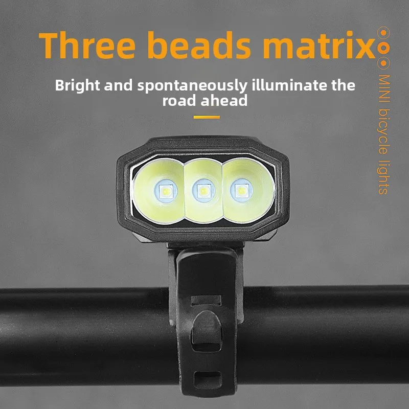 ไฟจักรยาน USB LED แบบชาร์จไฟได้ MTB ถนนด้านหน้าไฟหน้าโคมไฟ Power Bank จักรยานไฟฉายแบตเตอรี่อุปกรณ์ขี่จักรยาน