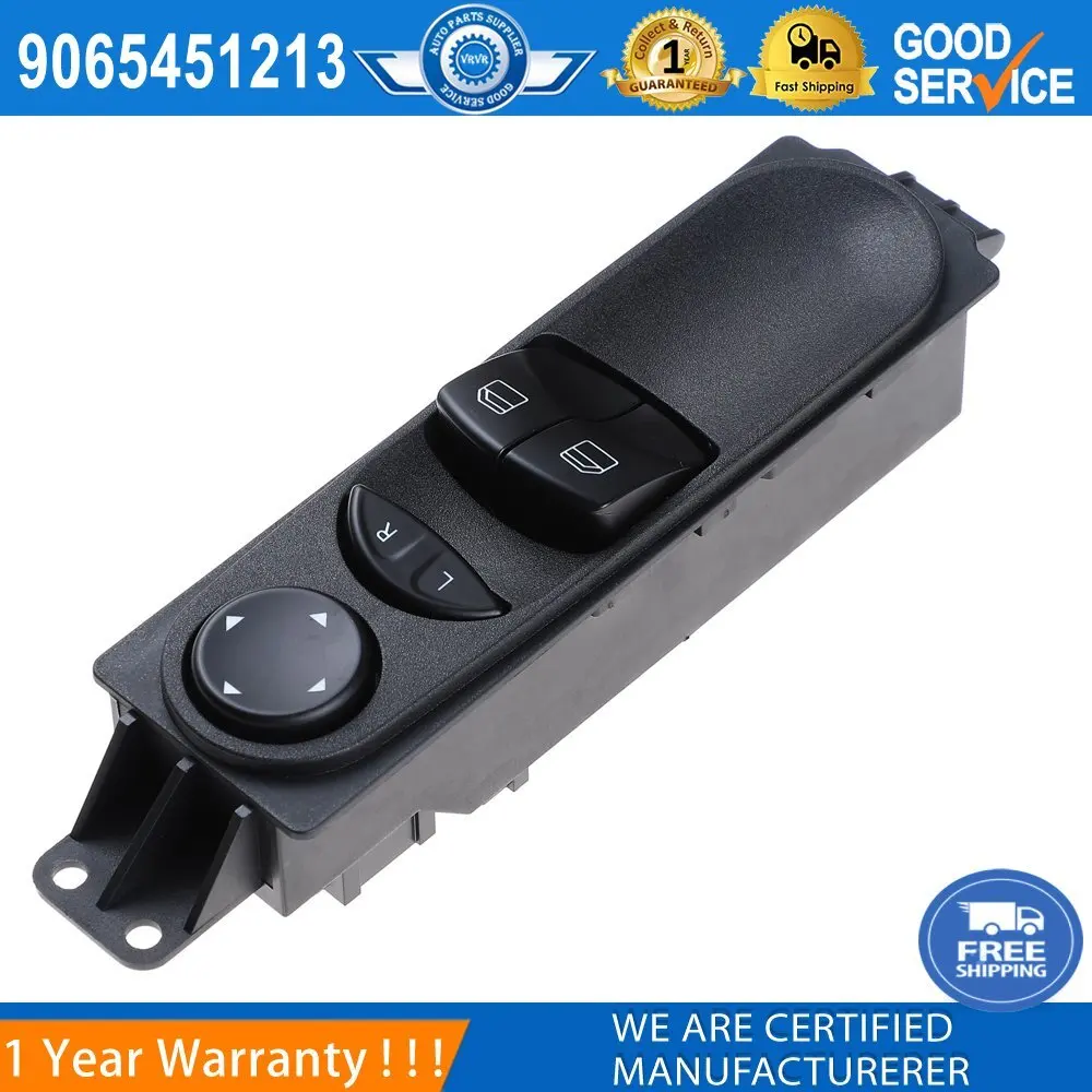 

9065451213 Переключатель главного окна для Mercedes-Benz Sprinter 2500 3500 со стороны водителя -
