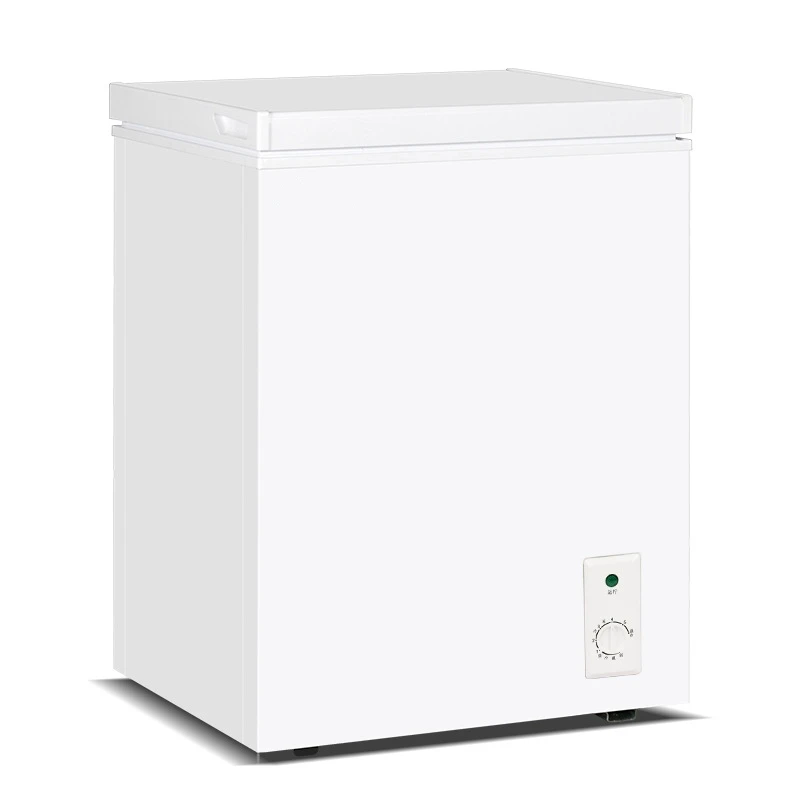 100L Household Small Freezer, Commercial Freezer, Single Temperature Conversion Cabinet, Freezer.