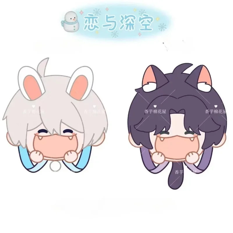 กระเป๋าเป้สะพายหลังลายการ์ตูนน่ารักสไตล์โลลิต้าสำหรับสาวๆ ลายเกม Love and Deepspace Xavier Rafayel ของขวัญสุดฮา ตกแต่งกระเป๋า Itbag สไตล์อนิเมะ
