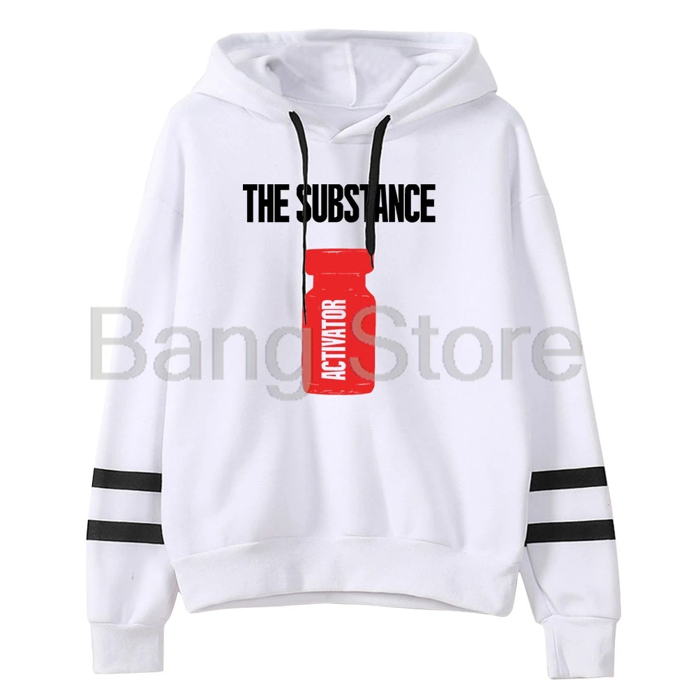 The Substance Pullover Hoodie Women Men Hooded Sweatshirt Fashion Long Sleeve Tracksuit