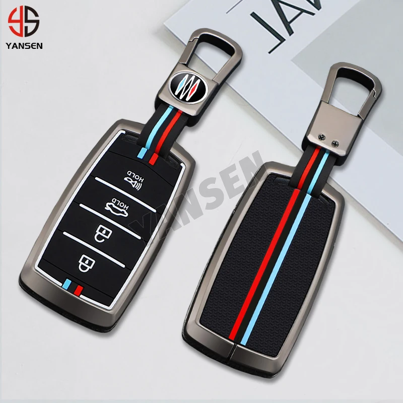

2025 New Fashion Car Key Cover Smart Remote Fobs Case For Hyundai Genesis G70 G80 G90 EQ900 2017 2018 2019