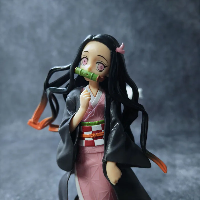 18 cm/7.08 pollici Anime Demone Slayer Kimetsu No Yaiba Nezuko Figura Kamado Nezuko Action Figure Da Collezione Statua Modello Giocattolo Regalo