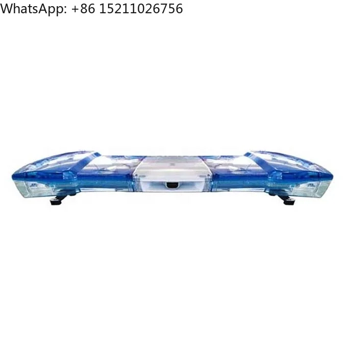 120cm full size vehicle signal red blue amber white car roof led strobe beacon warning emergency light bar TBD-GA-6101H