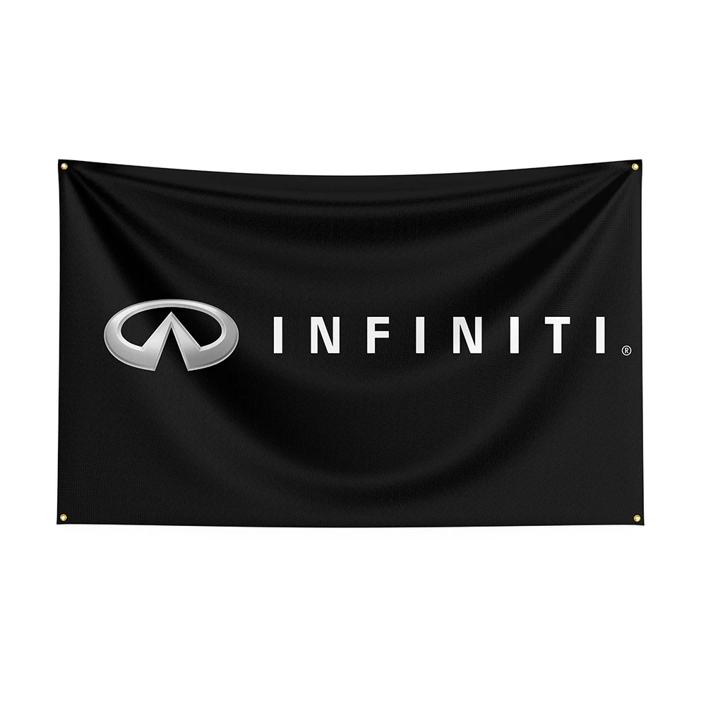 90x150cm Infinitis Flag Polyester Printed  Car Banner For Decor