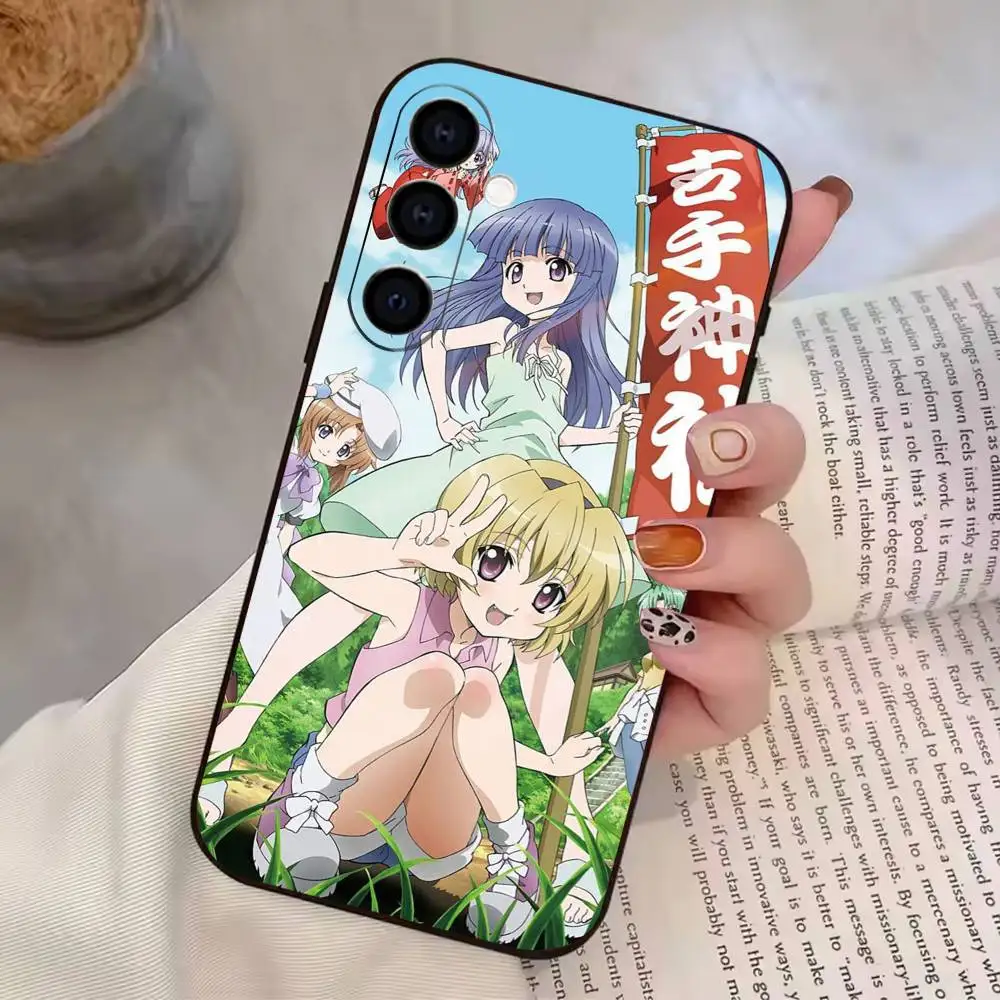 Suspense H-Higurashi When They C-Cry  Phone Case For Samsung A72,A71,A72,A70,A53,A52,A51, Black Soft Cover TPU view 5