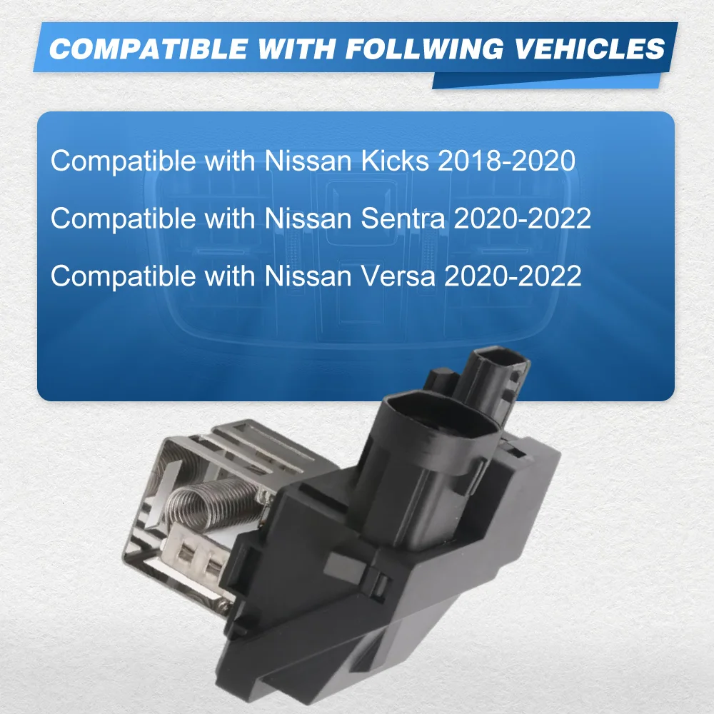 Per Nissan Sentra Versa 2020-2022 Calci 18-20 Auto Radiatore Riscaldatore Ventola Ventilatore Resistenza Del Motore Con 6 Spilli 255507773 R. R. 2523000 Q0J