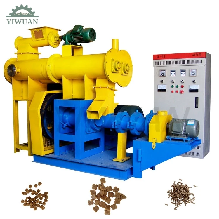 Animal Chicken Feed Pellet Machinery Dry Dog Food Making Machine Pet Food Extruder Production Line