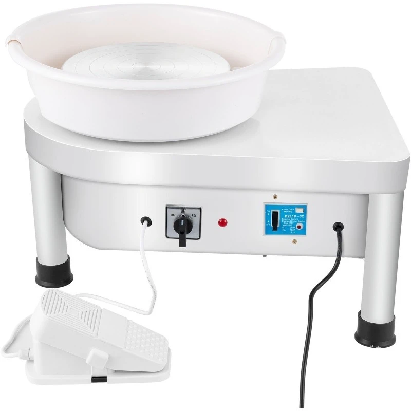 25cm Electric Ceramic Machine 280w Pottery Wheel for Household Use for Clay Art & Craft DIY