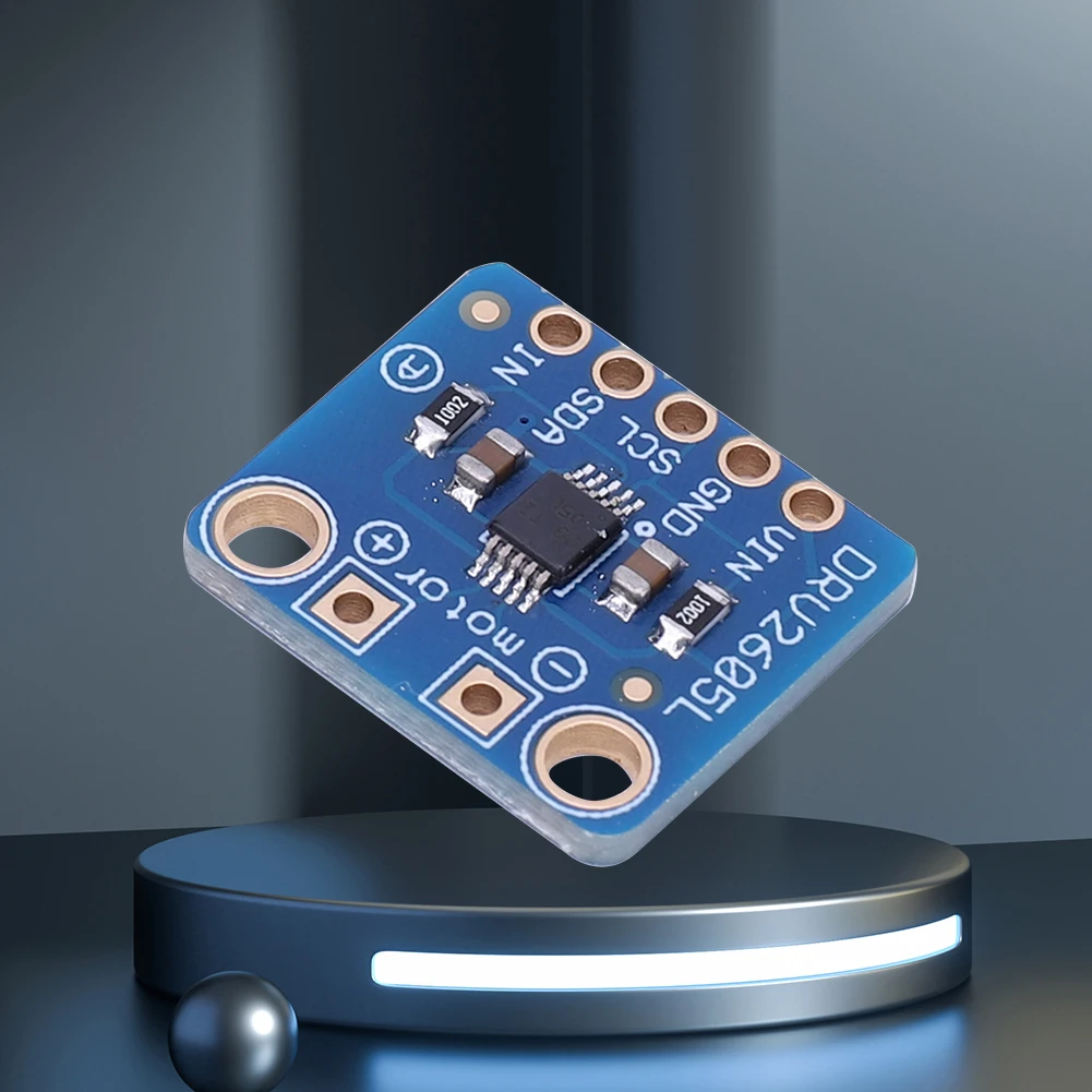 

Плата контроллера драйвера тактического двигателя DRV2605L с внутренним/TRIG, общий контактный модуль драйвера двигателя Haptische 3 В 5 В для Arduino